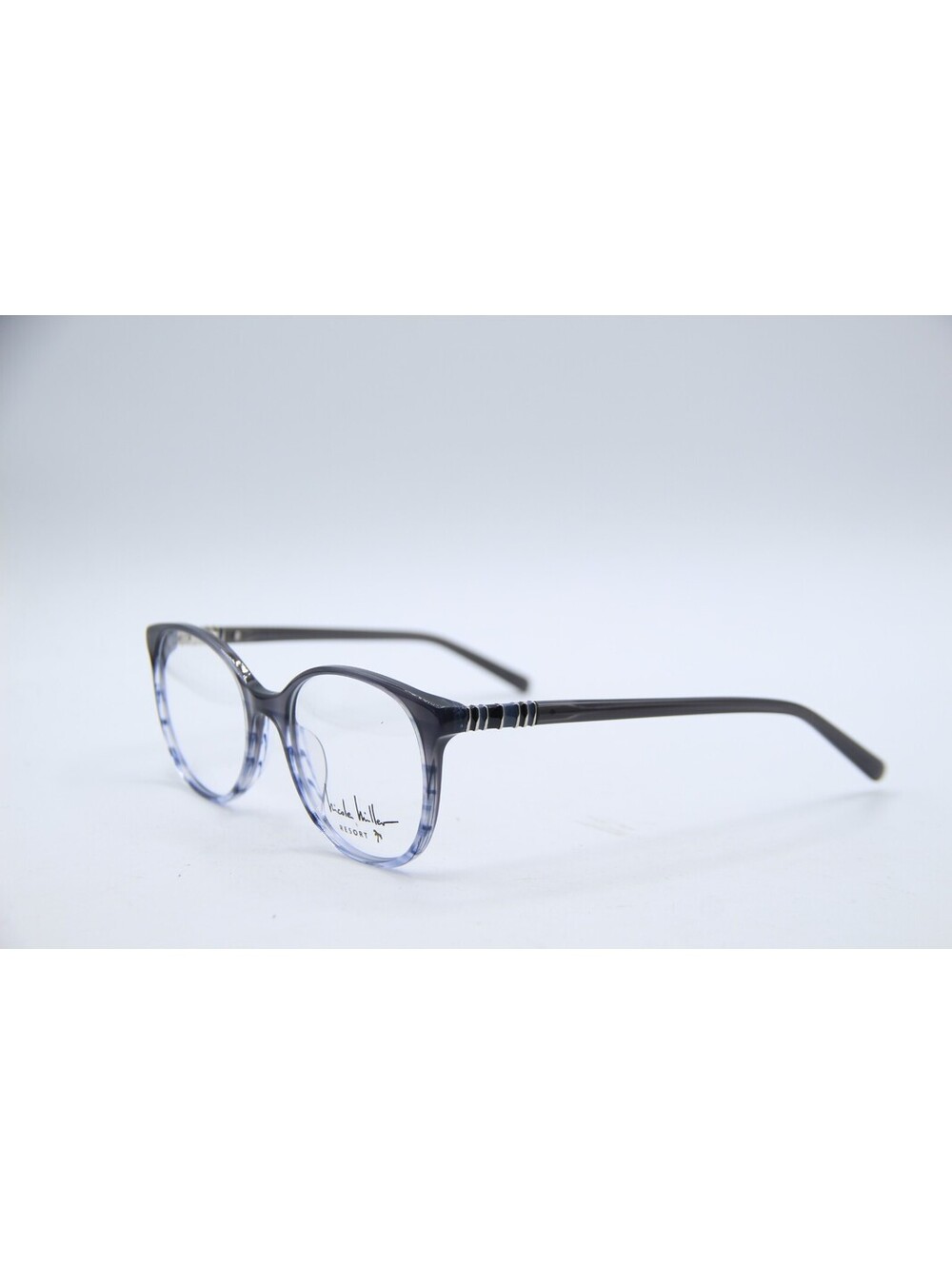 Nicole Miller Resort Antigua C01 Gray Authentic Eyeglasses 51-18